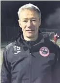  ??  ?? Icon Tony Stanger is shaping the future of Stirling Albion’s youngsters