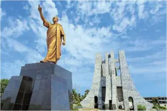  ?? Picture: SURABKY/123RF.COM ?? Kwame Nkrumah Memorial Park in Accra, Ghana.