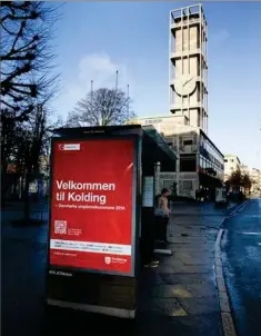  ?? ?? SF ønsker, at Aarhus Kommune kraever maerkning af retouchere­de modeller i reklamer i byen, når kommunens kontrakt med AFA JCDecaux om finansieri­ng af bl.a. busskure udløber i 2030. Arkivfoto: Gregers Tycho