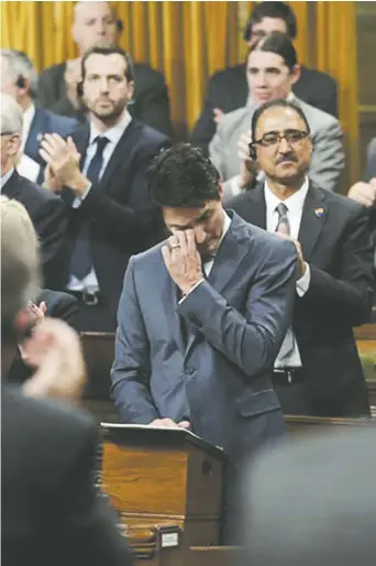  ?? - Archives ?? À la fin du mois, Justin Trudeau a présenté, au nom du gouverneme­nt fédéral, des excuses à la communauté LGBTQ2.