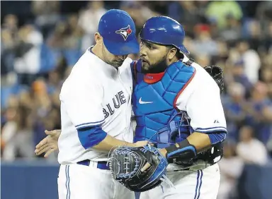  ?? Tom Szczerbows­ki / Getty Images ?? Over the past 30 days, a period encompassi­ng his last six starts, the Blue Jays’ Marco Estrada has been a top-15 starting pitcher in the majors.