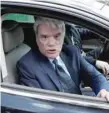 ?? — Reuters ?? French businessma­n Bernard Tapie arrives for a trial at the Paris courthouse, on Monday.
