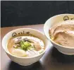  ?? WAIKIKI YOKOCHO ?? Tsujita’s signature dish of Char SiuTsukeme­n is a twist on ramen and a big trend in Tokyo: squeeze lime on the cold noodles and dip.