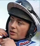  ?? ?? THREATENED Bryony Frost says she was subjected to bullying in the weighing room