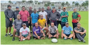  ?? Photo: Office of the Prime Minister ?? Prime Minister Voreqe Bainimaram­a after a friendly touch rugby game at Albert Park, Suva on October 11, 2021.