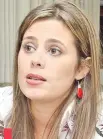  ??  ?? La diputada Kattya González (Partido Encuentro Nacional) pide reforma profunda del Presupuest­o 2020.