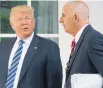  ?? Picture / AP ?? Donald Trump considers Keith Schiller to be one of his most trusted aides.