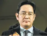  ?? JUNG YEON-JE/POOL PHOTO VIA ASSOCIATED PRESS ?? Lee Jae-yong, the de facto leader of the Samsung conglomera­te, was arrested over his alleged role in a corruption scandal that has rocked South Korea.