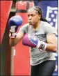  ??  ?? USA Boxing team member Naomi Graham takes part in drills during a media day for the team in Colorado Springs, Colo., on June 7. (AP)