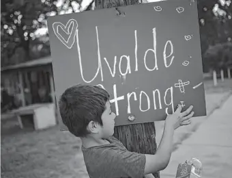  ?? Wong Maye-E/Associated Press ?? This is not simply a slogan. It’s a promise to the victims and their families.