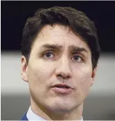  ??  ?? Justin Trudeau - La Presse canadienne: Sean Kilpatrick