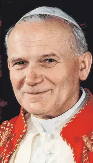  ?? FOTO: KNA ?? Karol Wojtyla, Papst Johannes Paul II.
