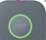  ??  ?? The Nest Protect monitors your home for smoke and carbon monoxide levels.