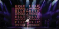  ?? (Special to the Democrat-Gazette/Drager Creative) ?? Hannah Bonnett plays Elle Woods in “Legally Blonde — The Musical.”