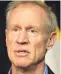  ??  ?? Gov. Bruce Rauner