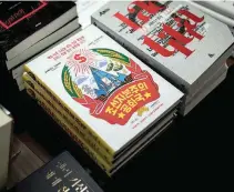  ??  ?? A Korean edition of North Korea Confidenti­al is displayed in a bookstore in Seoul yesterday.