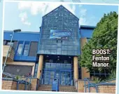  ?? ?? BOOST: Fenton Manor.