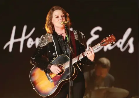  ?? THE ASSOCIATED PRESS ?? After Brandi Carlile performed The Joke at the Grammys on Sunday, the song raced to No. 2 on the itunes digital songs chart.