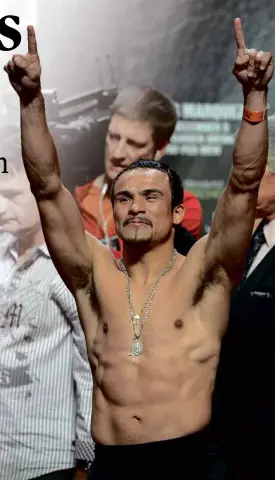  ?? AFP ?? JUAN Manuel Marquez could fight for no less than $10 million.