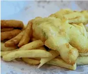  ??  ?? Don’t panic – fish and chips will still be on the menu this summer.