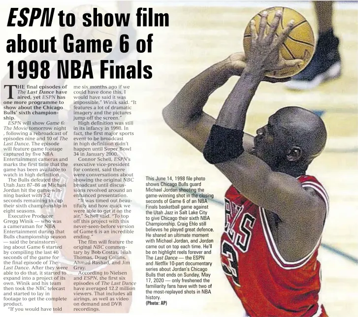NBA FINALS 1998