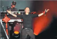  ?? PROVIDED TO CHINA DAILY ?? Linkin Park lead singer Chester Bennington performs at Workers’ Stadium in Beijing during the band’s China tour in 2015. Bennington was found dead on Thursday.