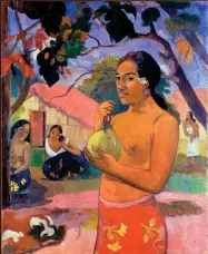  ??  ?? Underage: One of Paul Gauguin’s depictions of young Polynesian girls with whom he had slept