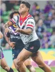  ??  ?? Roosters star Latrell Mitchell.