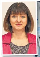  ?? ?? Cautious optimism
Heather Knox, NHS Lanarkshir­e chief executive