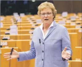  ?? REUTERS ?? Monika Hohlmeier en el Parlamento Europeo.