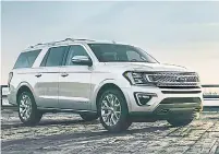  ?? FORD ?? The Ford Expedition offers a well-mannered ride, thoughtful design, lumbar support and very manageable handling.