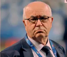  ??  ?? Carlo Tavecchio, 74 anni, presidente della Figc dal 2014 Gabriele Gravina, 64 anni, presidente della Lega di Serie C Cosimo Sibilia, 58, presidente Lega Dilettanti e vicepresid­ente vicario della Figc 1 3 2 1 G G G