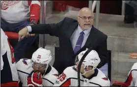  ?? The Associated Press file ?? Capitals coach Barry Trotz thinks the team that wins the Presidents’ Trophy “shouldn’t have to play the second (-best) team in the second round.”