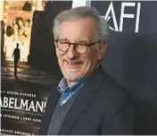  ?? JORDAN STRAUSS/INVISION ?? Steven Spielberg, seen Nov. 6, will be awarded an honorary Golden Bear in February.