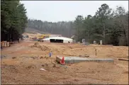  ?? / Kevin Myrick ?? Work continues on the Mulco-Ammons Springs Water Treatment Facility being built by the Polk County Water Authority.