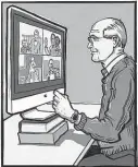  ?? Ken Ellis / Staff illustrati­on ?? Technology keeps families close.