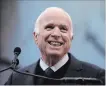  ?? MATT ROURKE THE ASSOCIATED PRESS ?? Sen. John McCain has remained in Arizona since December.