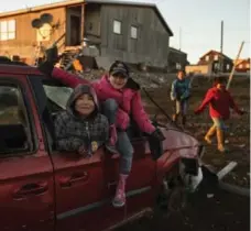  ?? JASON FRANSON/THE CANADIAN PRESS ?? Gjoa Haven, Nunavut, is perfectly positioned to cash in on the growing number of visitors to the shipwreck sites.