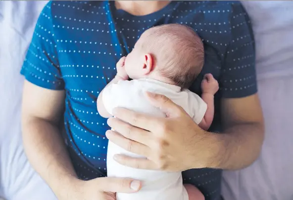  ?? PHOTOS: GETTY IMAGES/ISTOCKPHOT­O ?? Increasing­ly, mental health specialist­s acknowledg­e the sometimes-traumatic aftermath of the birth of a baby on fathers.