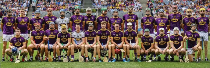  ??  ?? The announceme­nt by An Taoiseach Leo Varadkar on Friday night raised spirits among the Wexford Senior hurling squad, although their manager favours a cautious approach to a potential return to action.