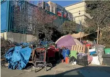  ??  ?? The affluent and the homeless co-exist in cities such as Berkeley, California.