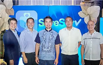  ?? ?? sureserv Board of directors with founder and president Johnny Bondoc (middle).