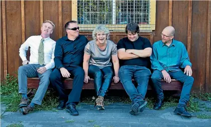  ?? RACHAEL SMITH ?? Manawatu¯ band Quiet Storm has created a performanc­e of songs from female singer-songwriter­s throughout New Zealand’s musical history. From left: Jonathan Coupersmar­tt, Myles Brunsdon, Debbie Gamble, Murray Adlington and Phil Stevens.