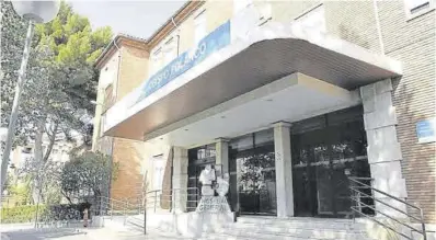  ?? El Periódico ?? El hospital Obispo Polanco de Teruel ya cuenta con servicio de vigilancia.