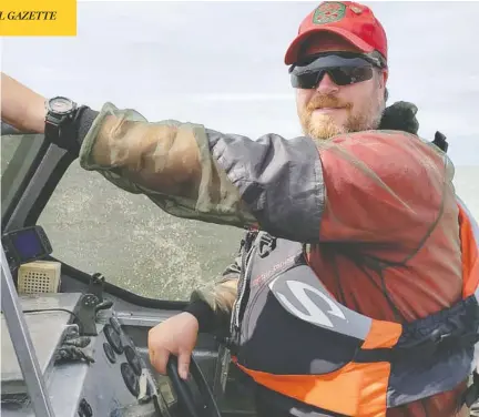  ?? GRINDHOUSE FINE FOODS / FACEBOOK ?? Corey Hurren, who was charged Friday with weapons offences after an armed attack on Ottawa’s Rideau Hall, is a Canadian Ranger from Manitoba.