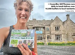 Councillor goes the extra mile to deliver leaflets - PressReader