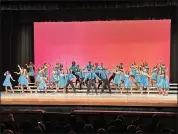  ?? PHOTOS COURTESY OF TYLER DARGIS ?? On Dec. 9, a Ducky Derby Raffle will be held at Dakota High School, in the school pool, to support Dakota High School’s choirs. Pictured is the Dakota Show Choir.