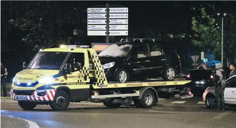  ?? GEOFFROY VAN DER HASSELT/AFP/GETTY IMAGES ?? Islamic State leaders guided a group of women in an unsuccessf­ul attempt to attack central Paris in September 2016. The attack was foiled when police discovered a car containing gas cylinders. Police say multiple acts of violence were planned.