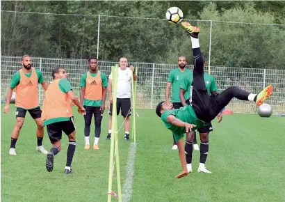  ?? Supplied photo ?? The UAE National football squad is currently training in the Austrian city of Salzburg. —