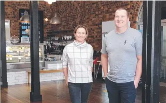  ?? Picture: Matt Newton ?? SECOND SPACE: The Finch owners Edwina and Dan Farquhar are excited to be opening a second venue on Margaret st in the coming weeks.